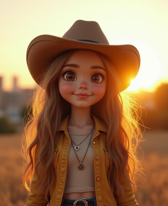 by Alejandro Jodorowsky and Karel Zeman , photograph, Golden ratio, shoulder level shot of a Adorable Realistic plump Flemish Cowgirl Jodie Comer