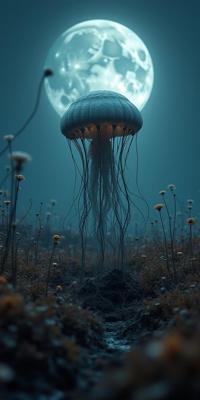 photograph, desolate flower field and roots, complex, insane details