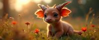 photograph, hyper detailed, full body shot of a Australian Cattle Puppy of Dragons , it is very Verdant and Human