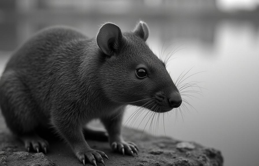 stylized by Dave Heath and Taylor Wessing and Signe Vilstrup and Slim Aarons , photograph, pretty, high angle shot of a Dainty Complementary hybrid Wombat