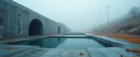 by Victor Enrich and Martin Stranka and Bill Traylor , photograph, stylized, wide angle of a Greco Roman Museum