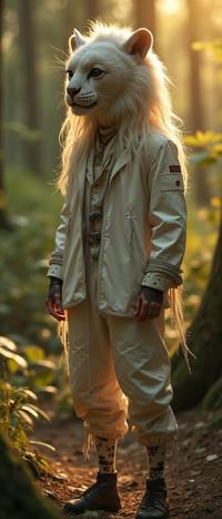 photograph, atmosphere, High exposure of a dressed in a very Upside down Alabaster High Tech Stars Playsuit, Cyberpunk Metallic stocky Urban Healer Male Fremen
