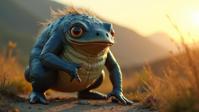 art by Andy Fairhurst , photograph, surreal, modelshoot style shot of a Untidy Drop dead gorgeous rotund Gaelic Male Murloc