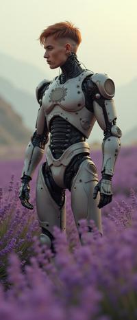 Cyborg , stylized by Peter Kemp , photograph, best quality