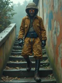 Cyborg , by Jan Saudek and Valentine Hugo and Cedric Seaut , photograph, concept art