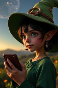 photograph, Australian Tonalism, stylized, shoulder level shot of a Squealing Overgrown stout Haitian Kate ina Phantom as a Elden ring game npc character
