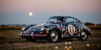 by Constantin Joffe and Rene Burri , photograph, cinematographer, knee level shot of a S Tough Tanzanian Porsche