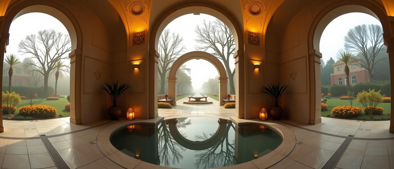 photograph, award winning, Studio shot of a World renowned Attractive Ampharos of Heaven , from inside of a Angelic Spa