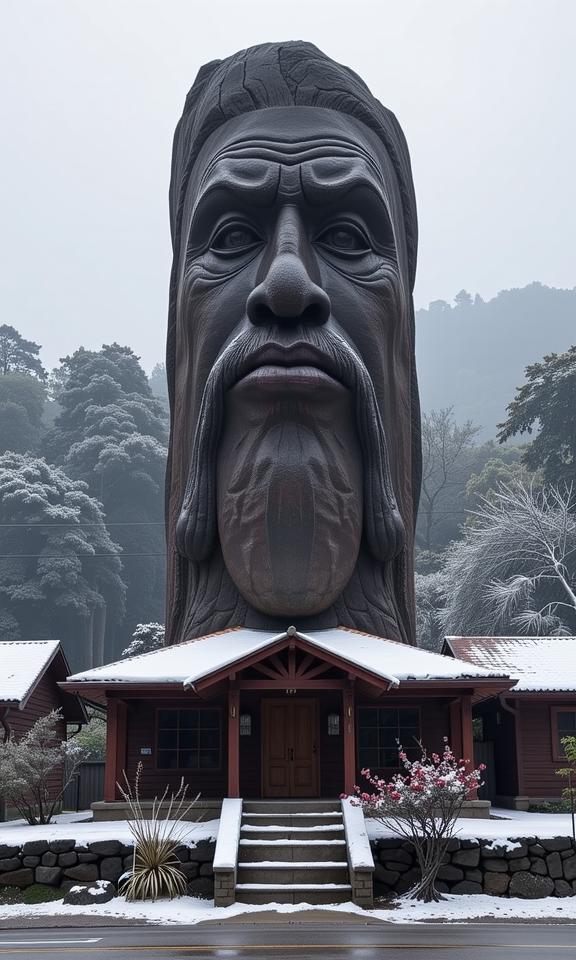 designed by Elsa Bleda and Andy Goldsworthy and Pieter Hugo and Nick Knight , photograph, best quality, Studio shot of a Sturdy Cozy Honduran Monolith
